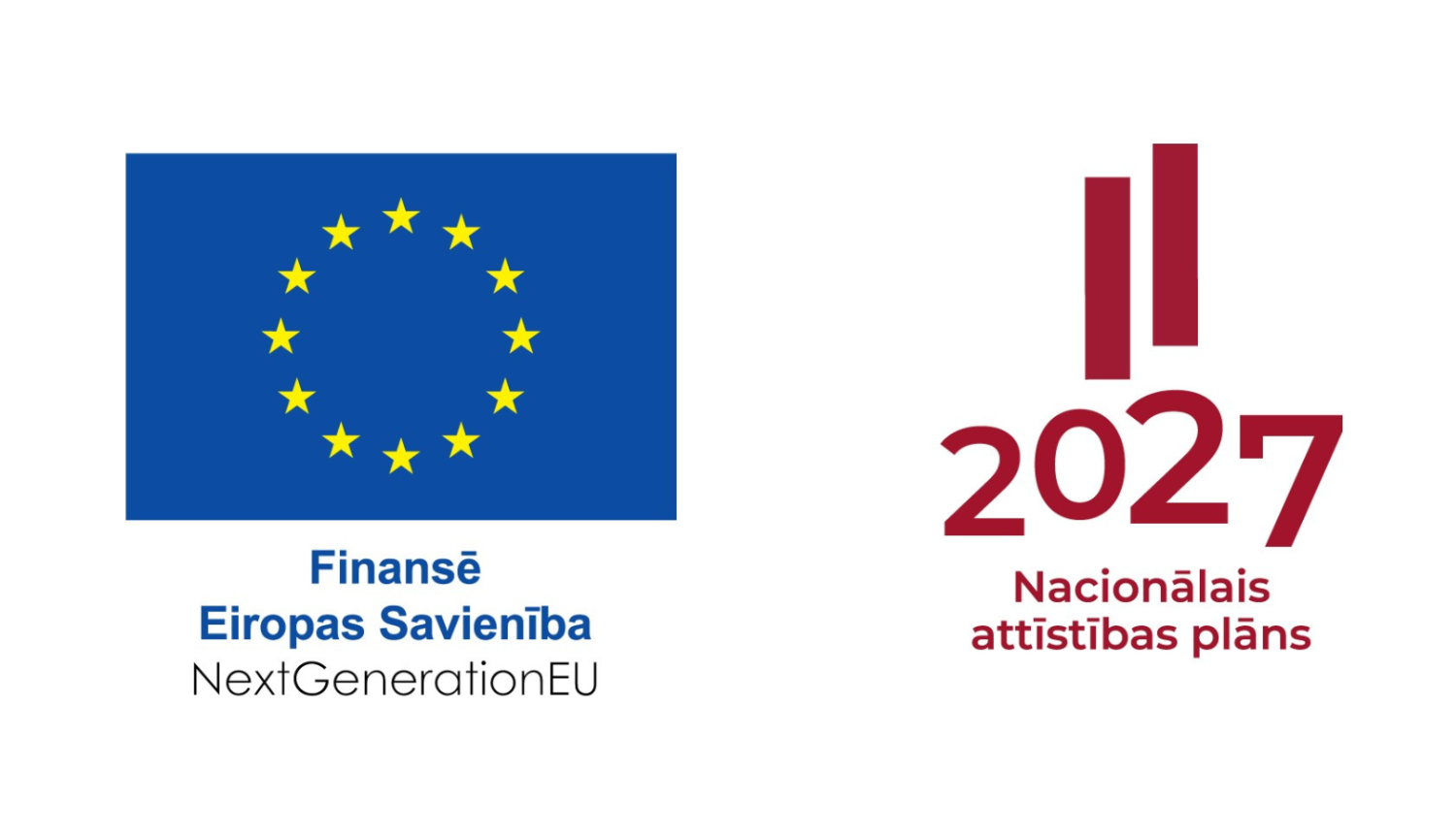 Eiropas Savienības un Nacionālā attīstības plāna grafiskā identitāte