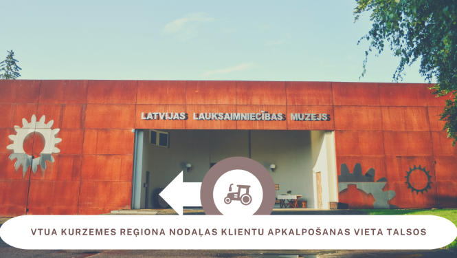 Latvijas Lauksaimniecības muzeja ēkas fasāde rūsas krāsā